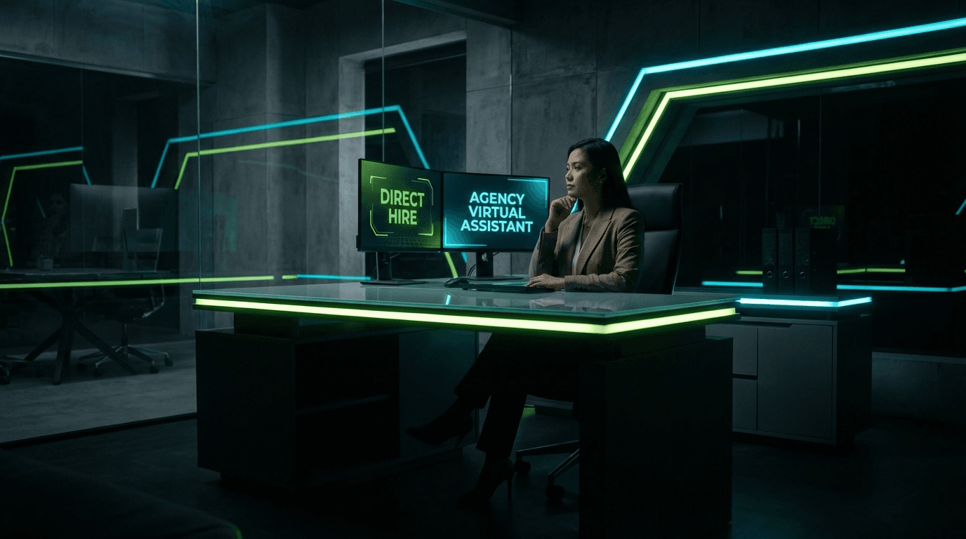 Direct Hire vs Agency Virtual Assistant: Which is Right for Your Business?