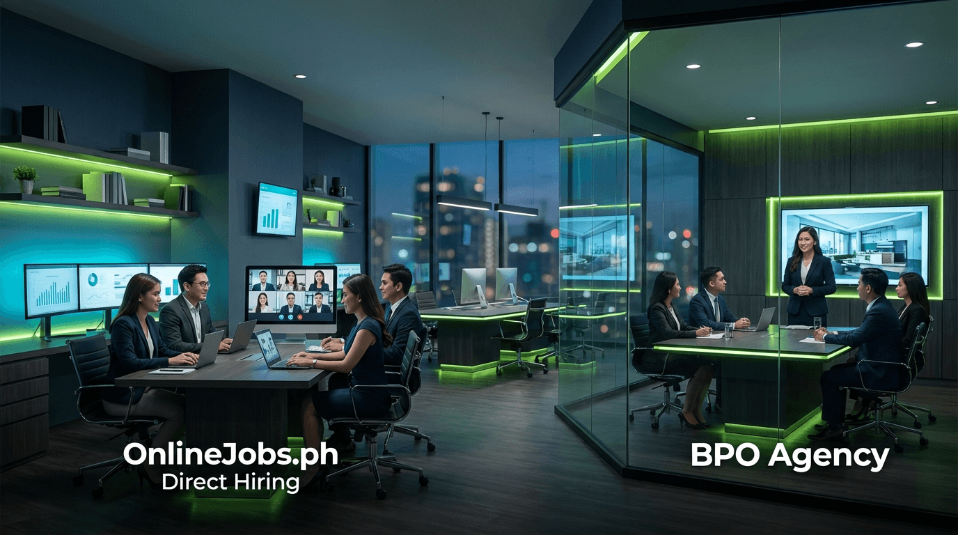 OnlineJobs.ph vs BPO Agency: Which is the Right Choice for Offshore Hiring?